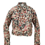 Mushroom Print  Jacket