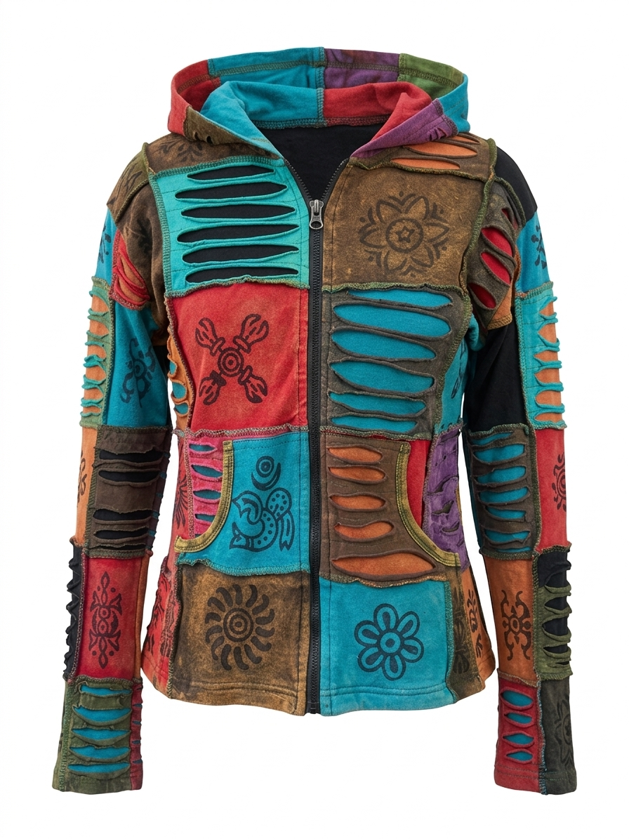 Patchwork Cotton Jacket