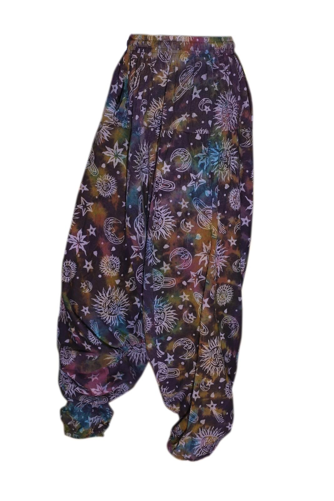 Galaxy Vibes Tie Dye Harem Pants