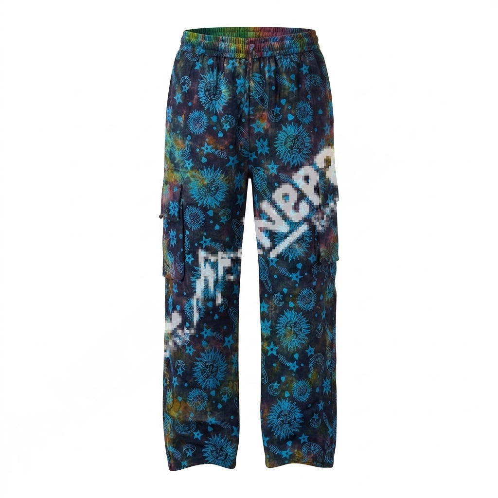 Printed Cotton Trouser