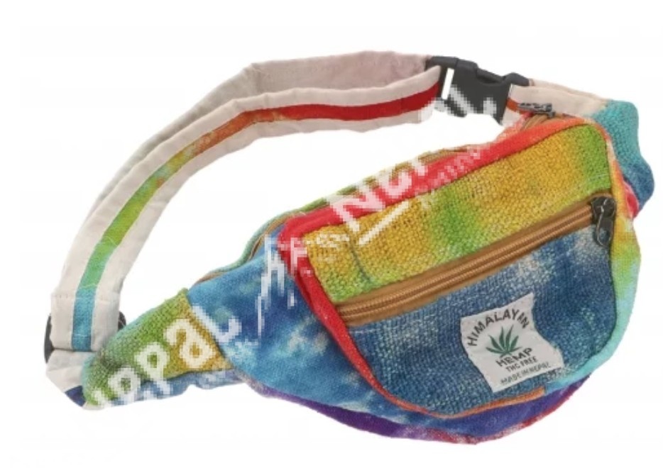 Hemp & Cotton Mix Waist Bag
