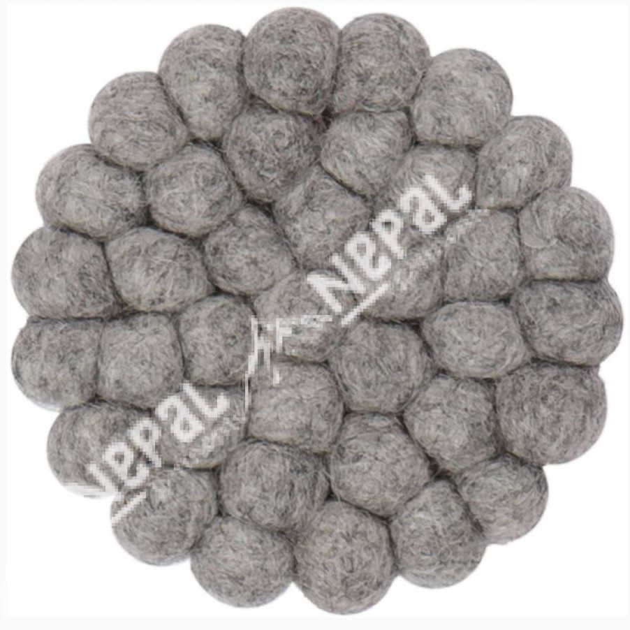 Felt Ball Tea Coaster